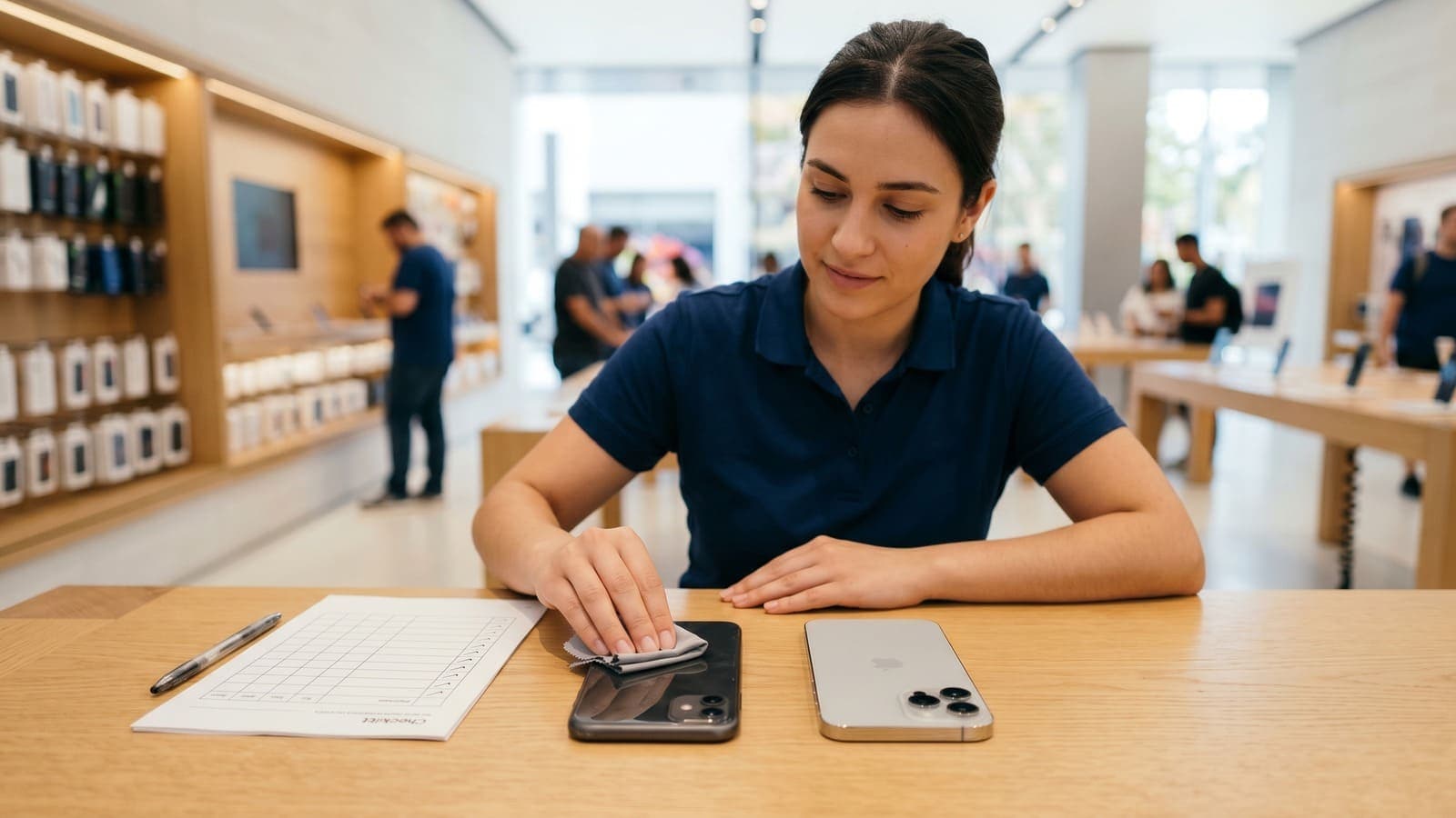 Проверка iPhone перед обменом по трейд-ин в Самаре