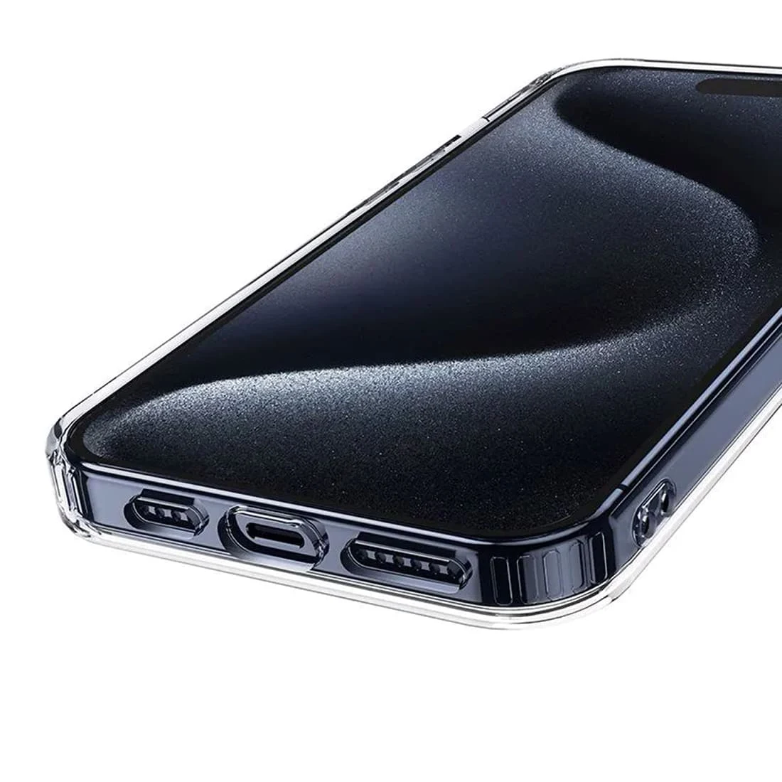 Чехол hoco. Magnetic Smartphone CASE для Apple iPhone 15 Pro Max Прозрачный