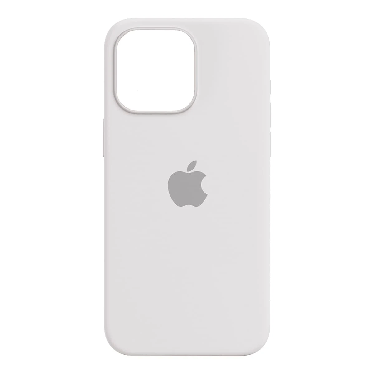 Чехол Silicone Case для Apple iPhone 15 Pro Max с MagSafe White, белый