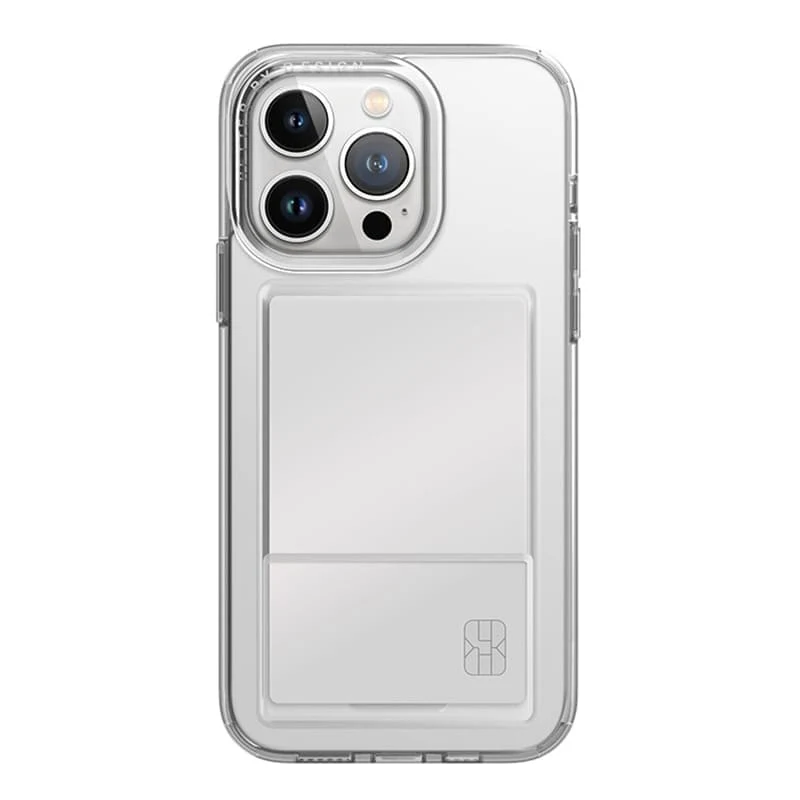 Чехол для iPhone 15 Pro Max UNIQ Air Fender ID (cardslot) (IP6.7P(2023)-AFIDTRAN) Clear