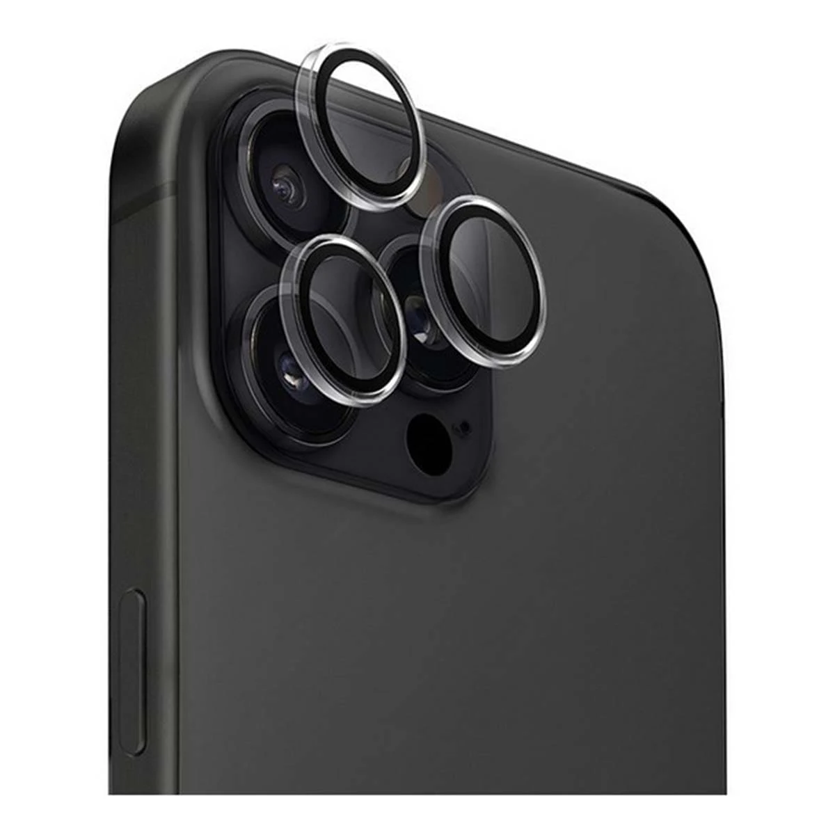 Защитное стекло для камеры iPhone 17 Pro/17 Pro Max UNIQ OPTIX Camera Lens Clear (IP6.3P-6.9P(2025)-LENSCLR) Прозрачное