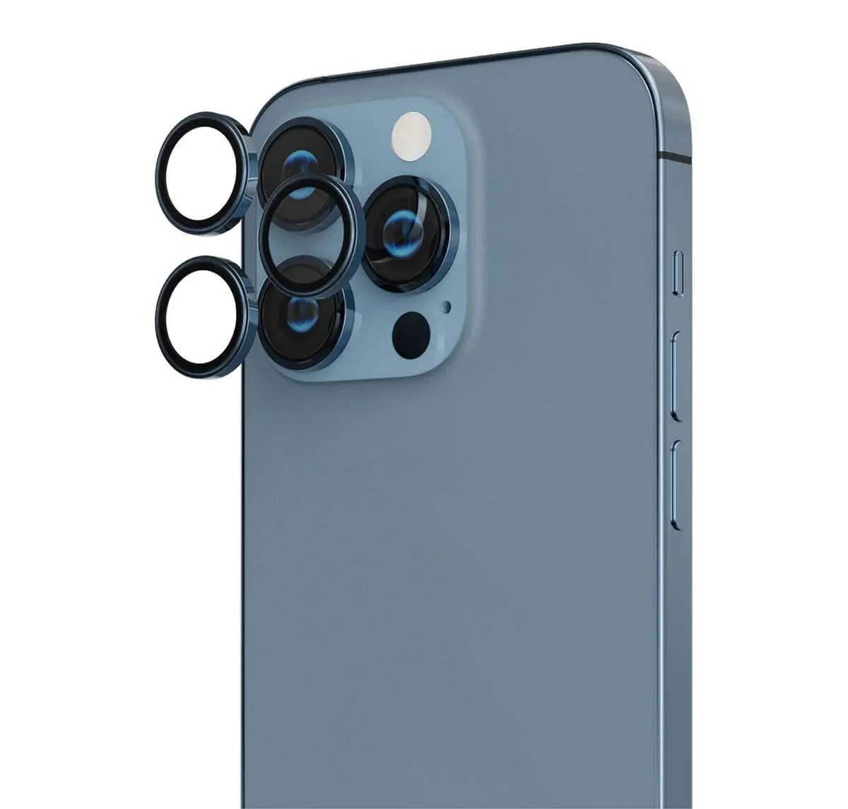 Защитное стекло для камеры iPhone 13 Pro/13 Pro Max SUPGLASS Anti Glare Camera lens glass film (XC-34) Прозрачное