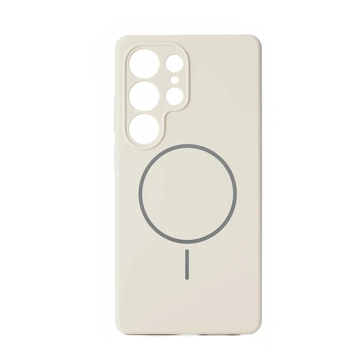 Чехол для Samsung S25 Ultra с MagSafe Beats Caseч Белый