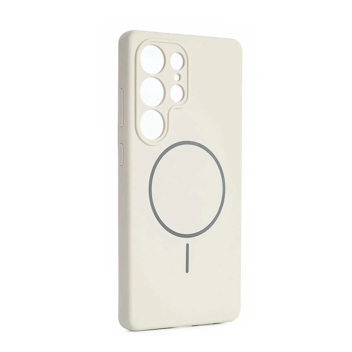 Чехол для Samsung S25 Ultra с MagSafe Beats Caseч Белый