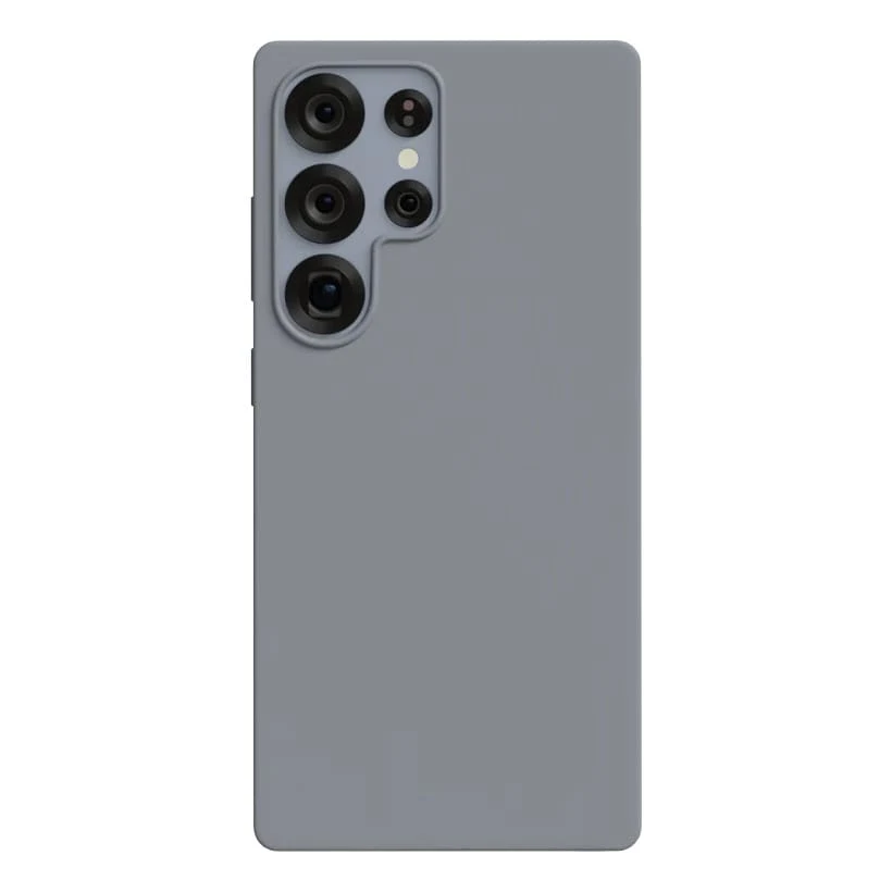 Чехол для Samsung S25 Ultra AceCase Soft Shell (KA034) Gray, серый