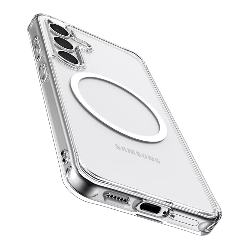 Чехол для Samsung Galaxy S24/S25 с MagSafe Clear Case, Прозрачный