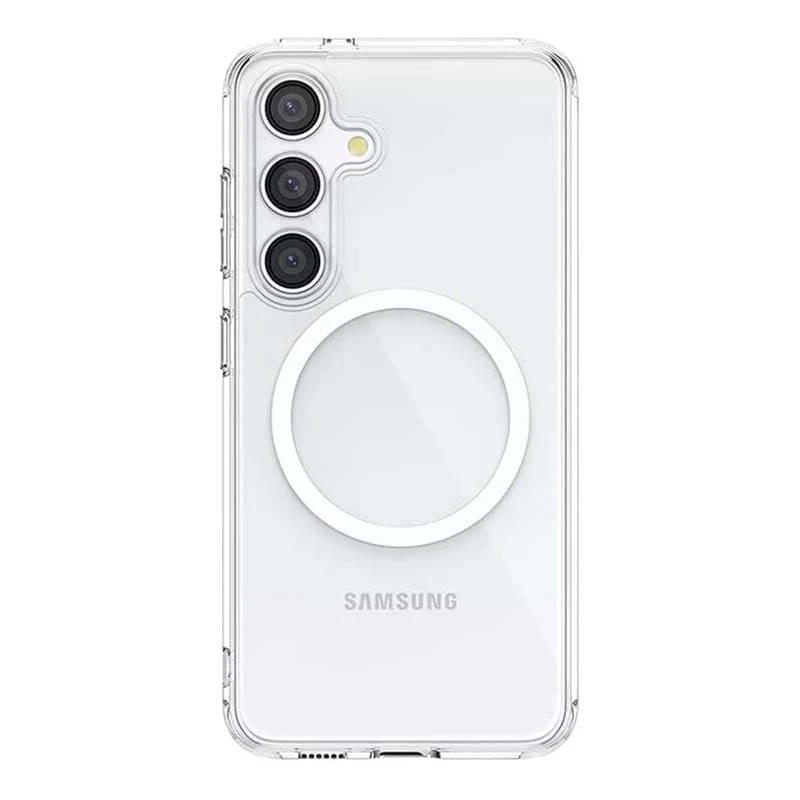 Чехол для Samsung Galaxy S24 с MagSafe Keephone Hybrid PRO, Прозрачный