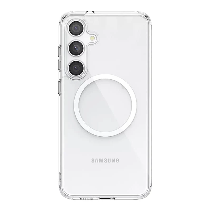 Чехол для Samsung Galaxy S24 Plus с MagSafe, Прозрачный