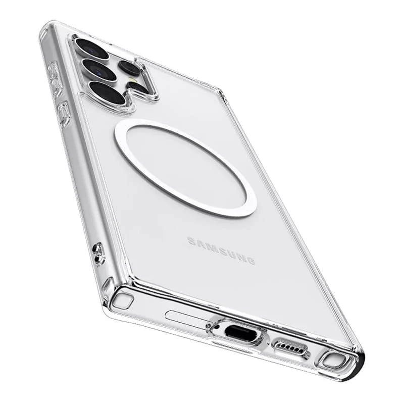 Чехол для Samsung Galaxy S24 Ultra с MagSafe Clear Case , Прозрачный