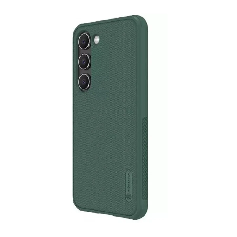 Чехол для Galaxy S23 Nillkin Frosted Shield Pro Deep Green, зелёный