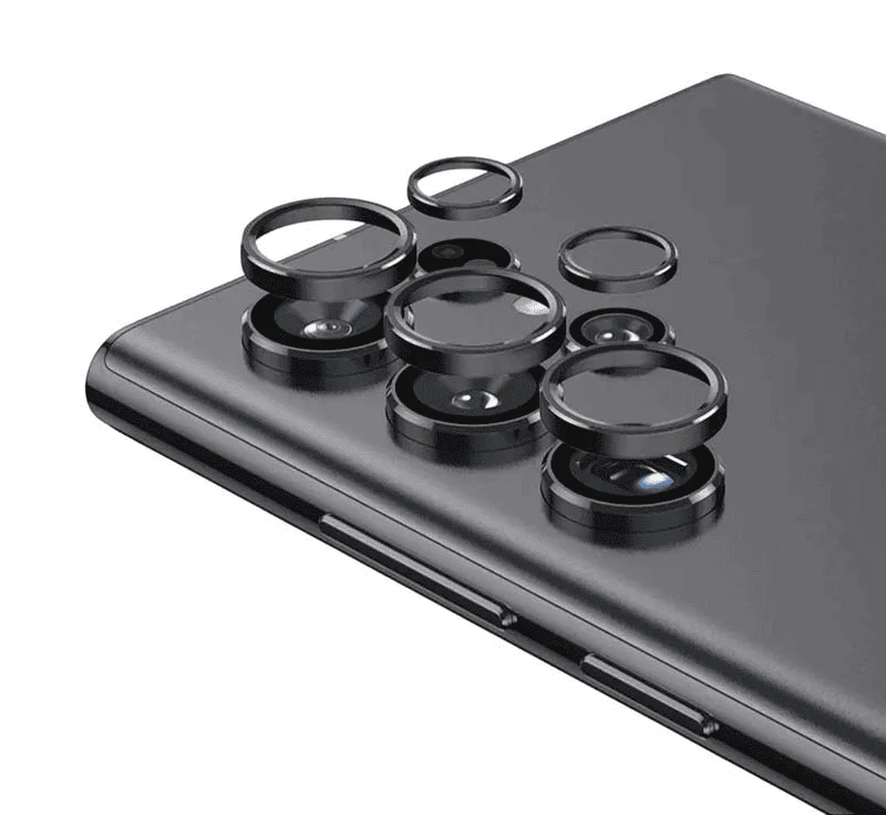 Защитное стекло для камеры Samsung S23 Ultra SUPGLASS Anti Glare Camera lens glass (XC-30) Прозрачный