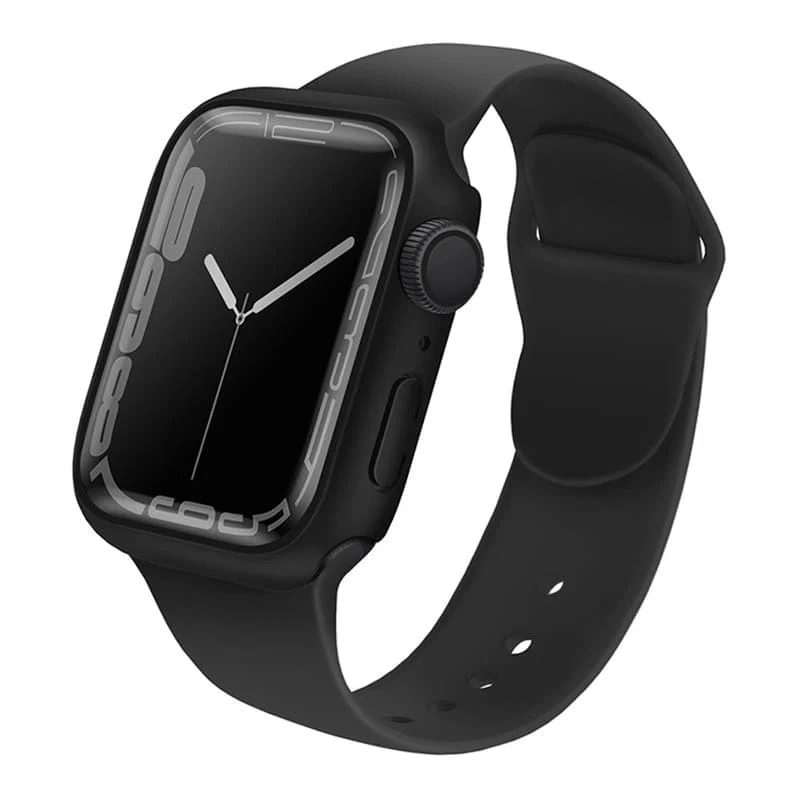 Чехол со стеклом для Apple Watch 7 41 мм UNIQ Legion (41MM-LEGNBLK) Черный