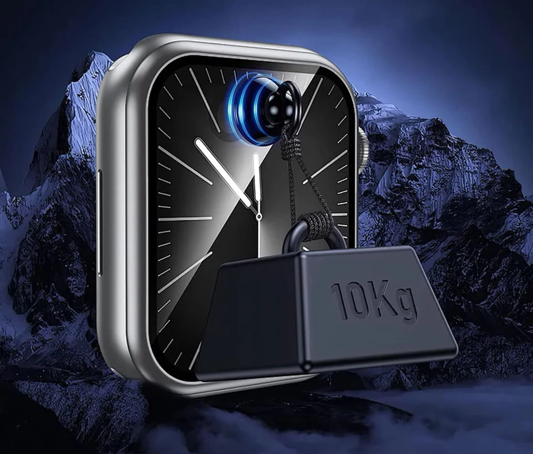 Защитное стекло для Apple Watch 49 мм WiWU Easy instal watch tempered glass (JD-106) Глянцевое