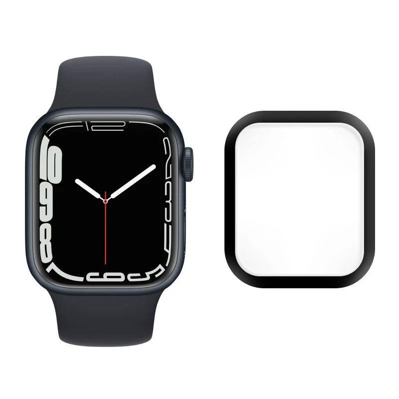 Защитное стекло для Apple Watch 7 41 мм WiWU iVista Watch Screen film Глянцевое