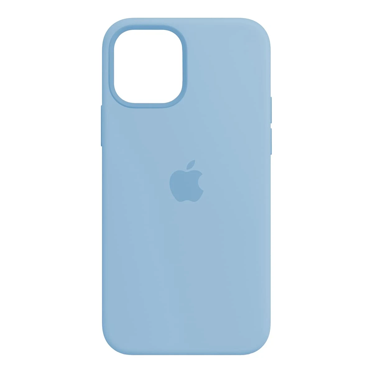 Чехол Silicone Case для Apple iPhone 12/12 Pro Blue, голубой