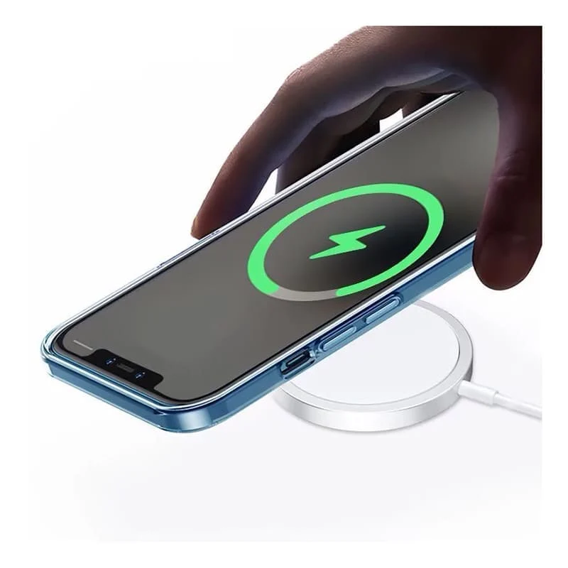 Беспроводное зарядное устройство WiWU Magnetic Wireless Everything Just Clicks 15W (Wi-W009) White, белый