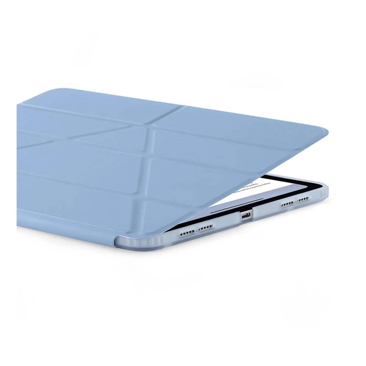 Чехол книжка для iPad Air 13"/Pro 12,9* 3/4/5/6 gen Gurdini Origami Case Голубой