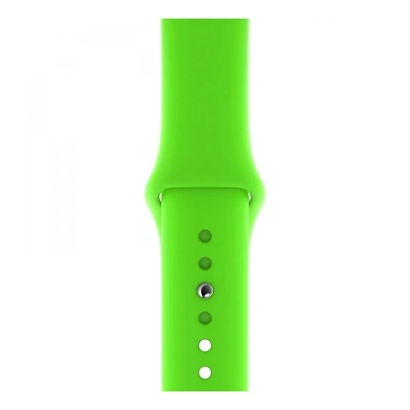 Ремешок для Apple Watch 42/44 mm COTEetCI Silicone Sport Band Green, зелёный