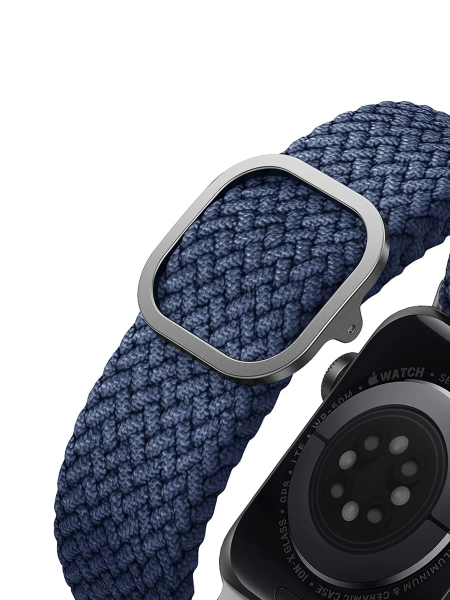Ремешок для Apple Watch 38/40/41 mm UNIQ ASPEN Strap Braided (40MM-ASPOBLU) Синий