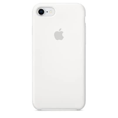 Чехол Silicone Case для Apple iPhone 7/8/SE (2020) White, белый