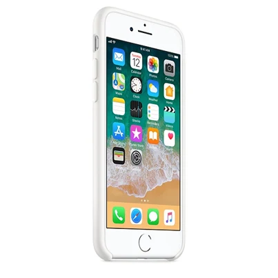 Чехол Silicone Case для Apple iPhone 7/8/SE (2020) White, белый