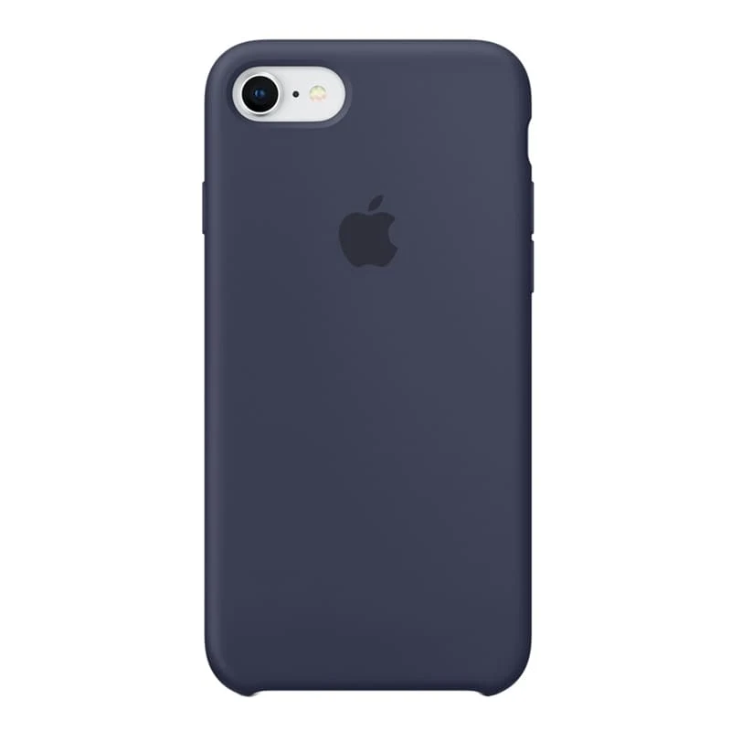 Чехол Silicone Case для Apple iPhone 7/8/SE (2020) Dark Blue, тёмно-синий