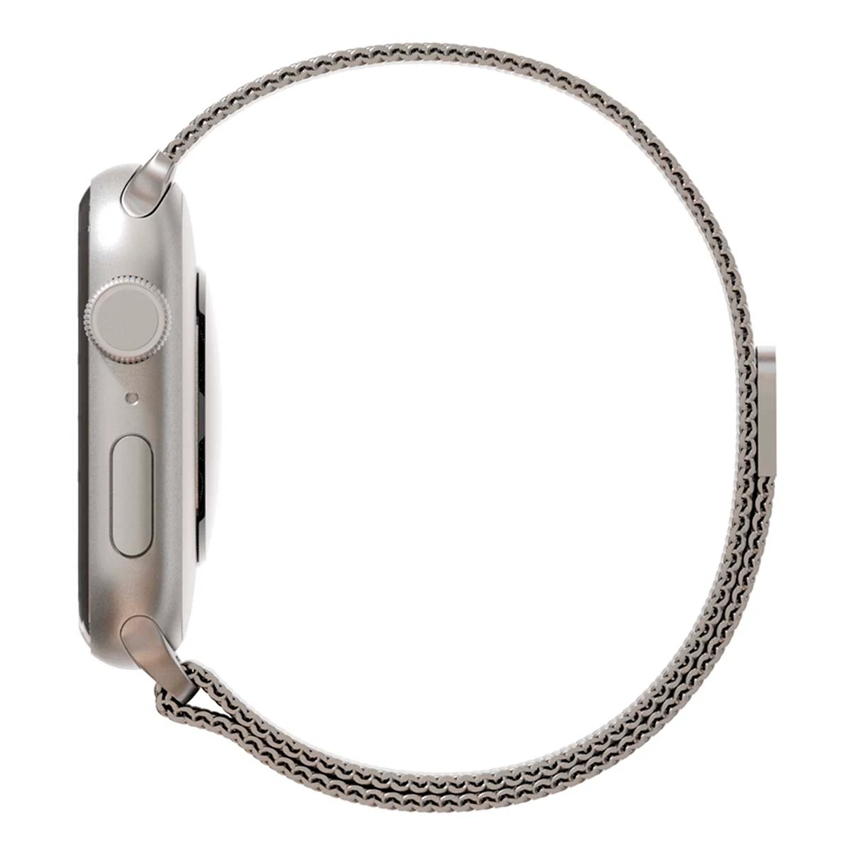 Ремешок для Apple Watch 42/44/45 mm из нержавеющей стали VLP Серебристый