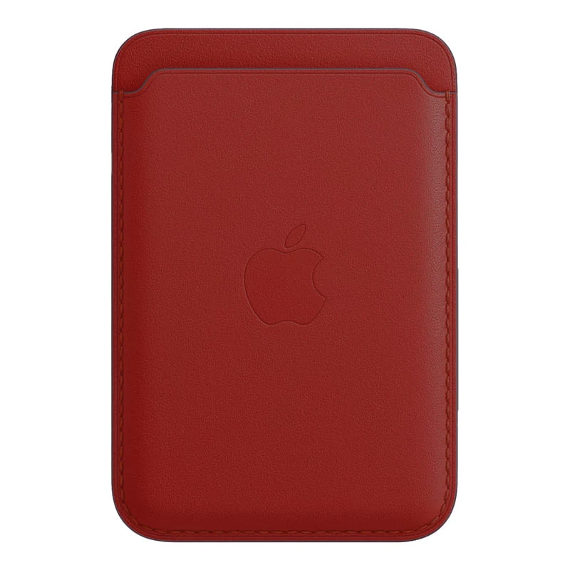 Чехол-бумажник Apple MagSafe для iPhone Red, красный