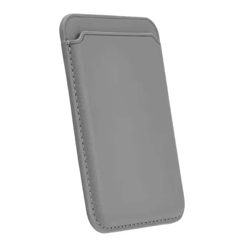 Чехол-бумажник Apple MagSafe для iPhone Titanium Grey, серый