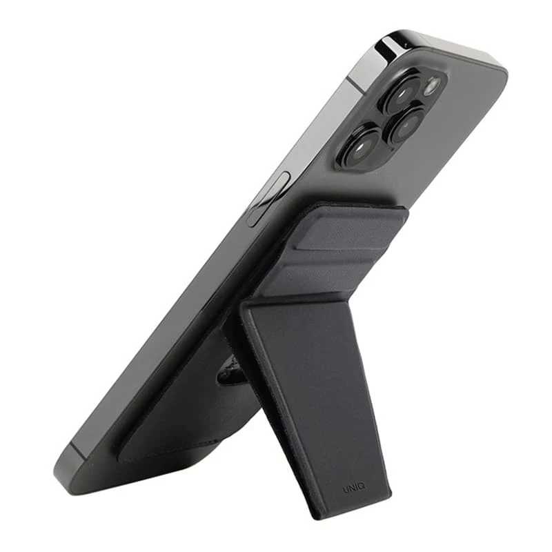 Магнитный бумажник с функцией стенда UNIQ LYFT Magnetic (MGSNAPONCH-LYFTBLK) Черный