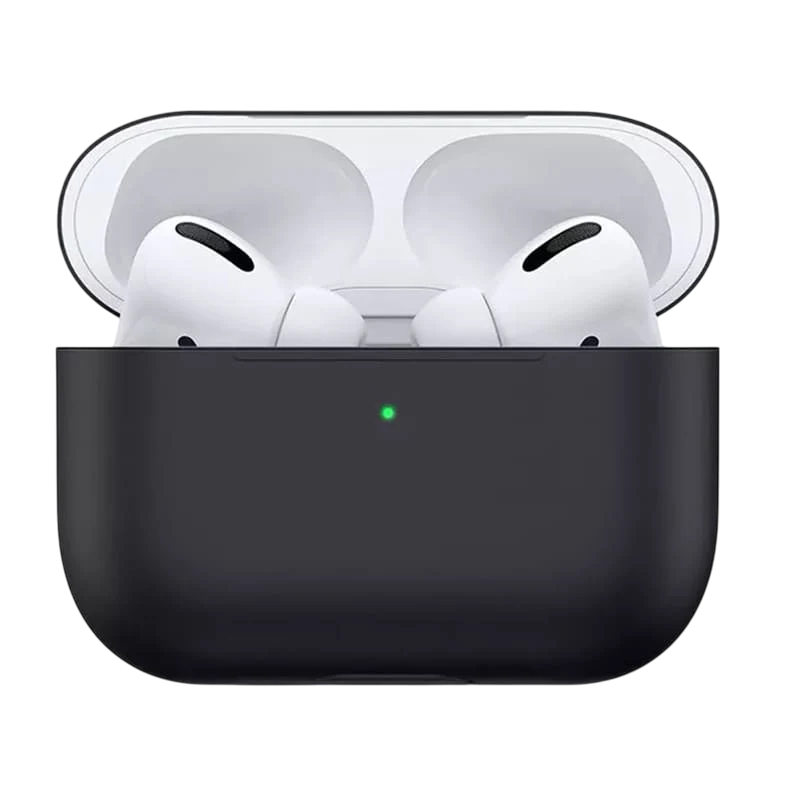 Чехол для Apple AirPods Pro 2 Silicone Case Черный