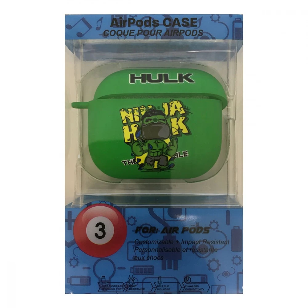 Чехол для AirPods 3 COQUE POUR с рисунком