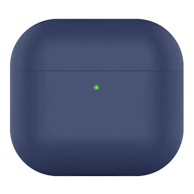 Силиконовый чехол для AirPods 3 Deppa Ultra Slim (47323) Синий
