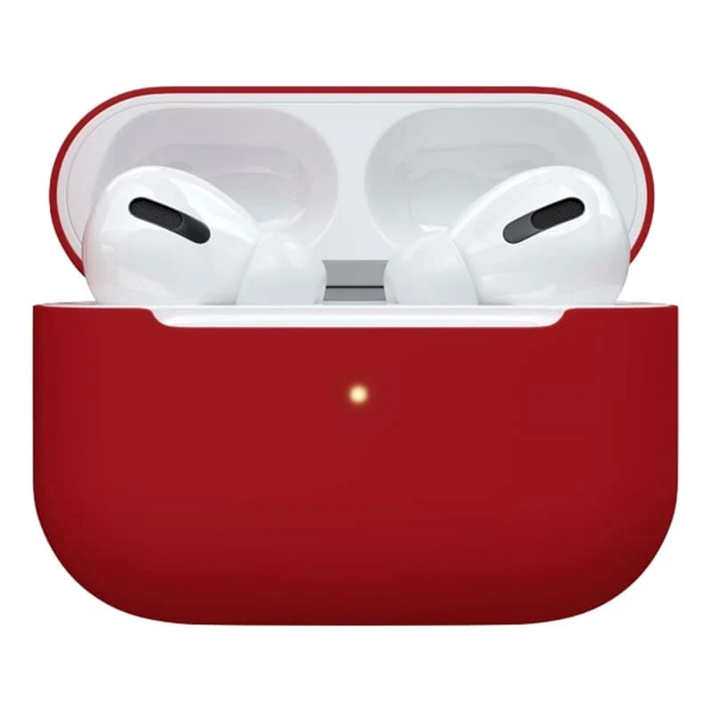 Чехол Silicone Case для Apple AirPods Pro Red, красный