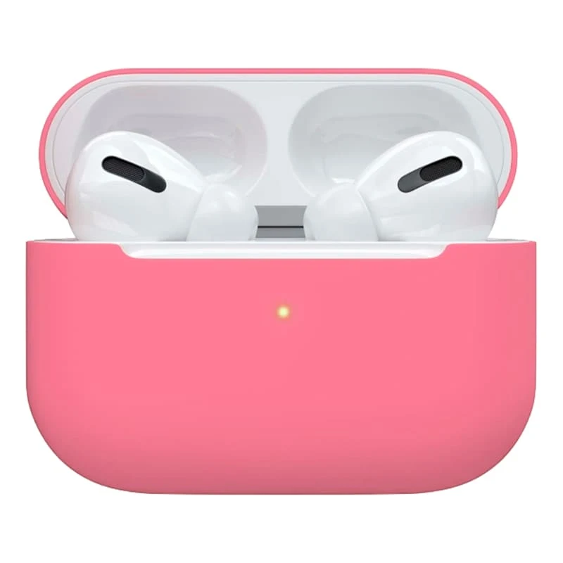 Чехол Silicone Case для Apple AirPods Pro Pink, розовый