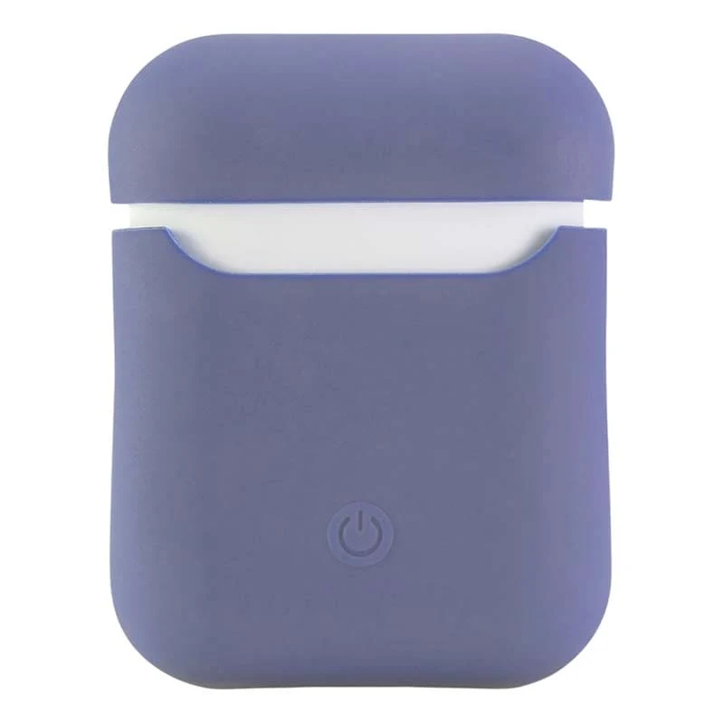 Чехол Case Protection для Apple AirPods 1/2 Pale Purple, бледно-фиолетовый
