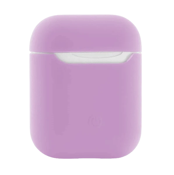 Чехол для Apple AirPods 1/2 Silicone Case Lilac, сиреневый