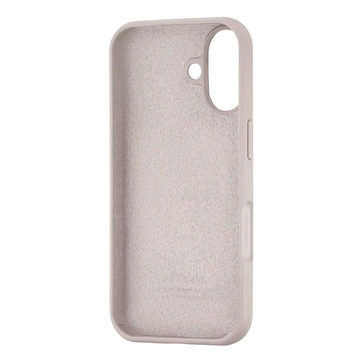 Чехол для iPhone 17 Silicone Case Stone, бежевый