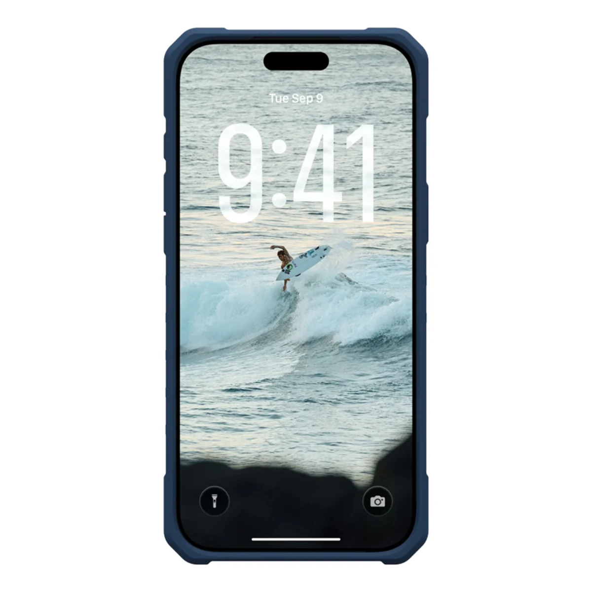 Чехол для iPhone 17 Pro Max с MagSafe Uag Pathfinder Clear (Active Blues Lanyard) Прозрачно-голубой