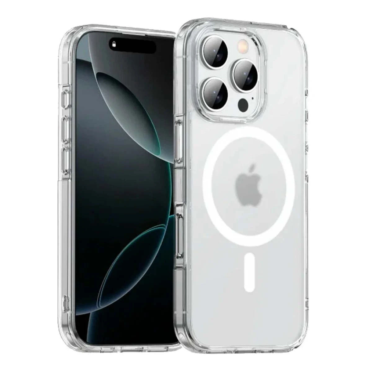 Чехол для iPhone 16 Pro Max с MagSafe Gurdini Clear Case, Прозрачный