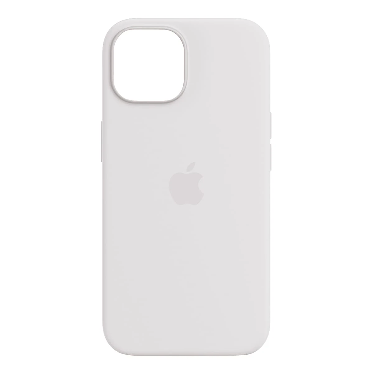 Чехол Silicone Case для Apple iPhone 15 с MagSafe White, белый