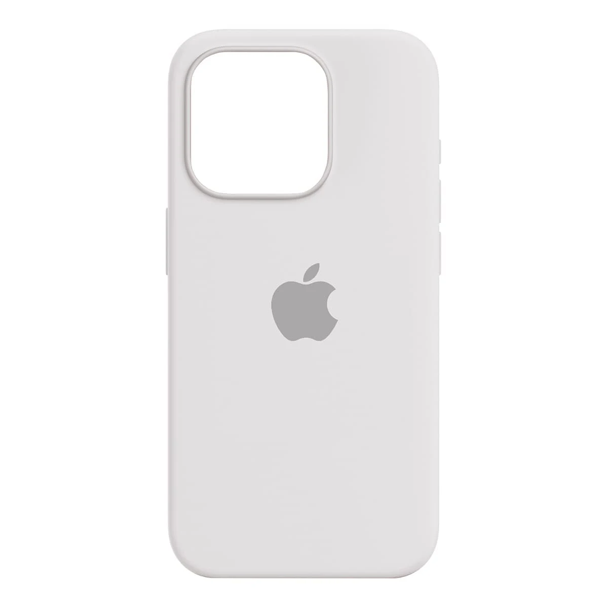 Чехол Silicone Case для Apple iPhone 15 Pro с MagSafe White, белый
