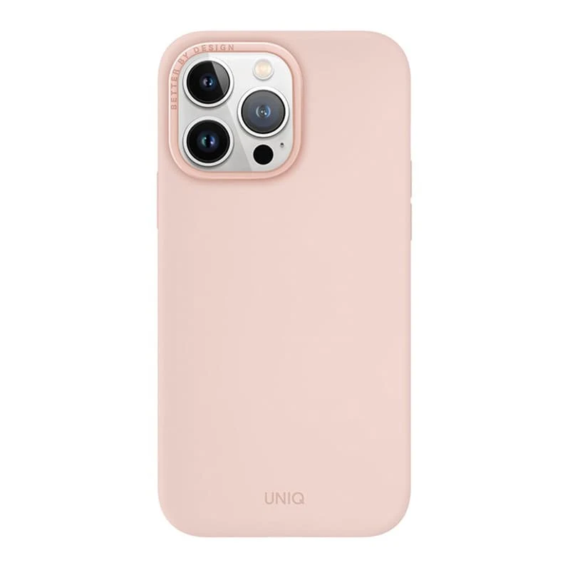 Чехол для iPhone 15 Pro Uniq LINO Pink (Magsafe)