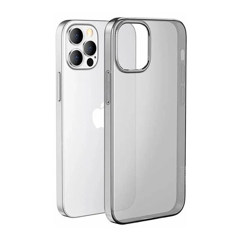 Чехол hoco. Creative Mobile phone case для Apple iPhone 15 Pro Max Прозрачный черный