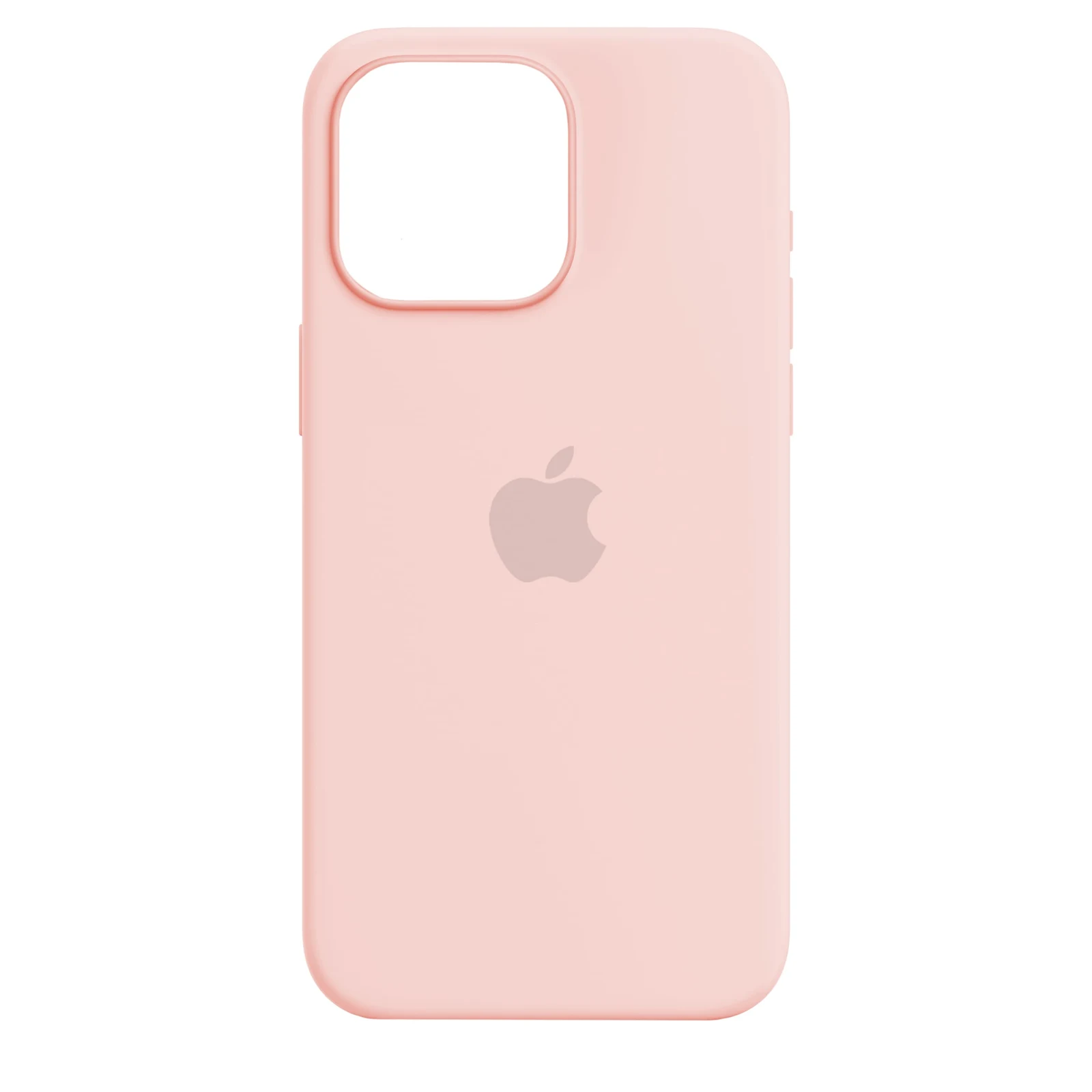 Чехол Silicone Case для Apple iPhone 15 Pro Max с MagSafe Light Pink, светло-розовый