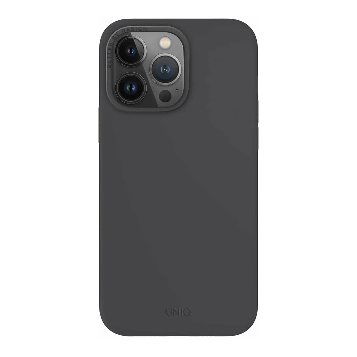 Чехол для iPhone 15 Pro Max с Magsafe UNIQ Lino (IP6.7P(2023)-LINOHMGRY) Серый