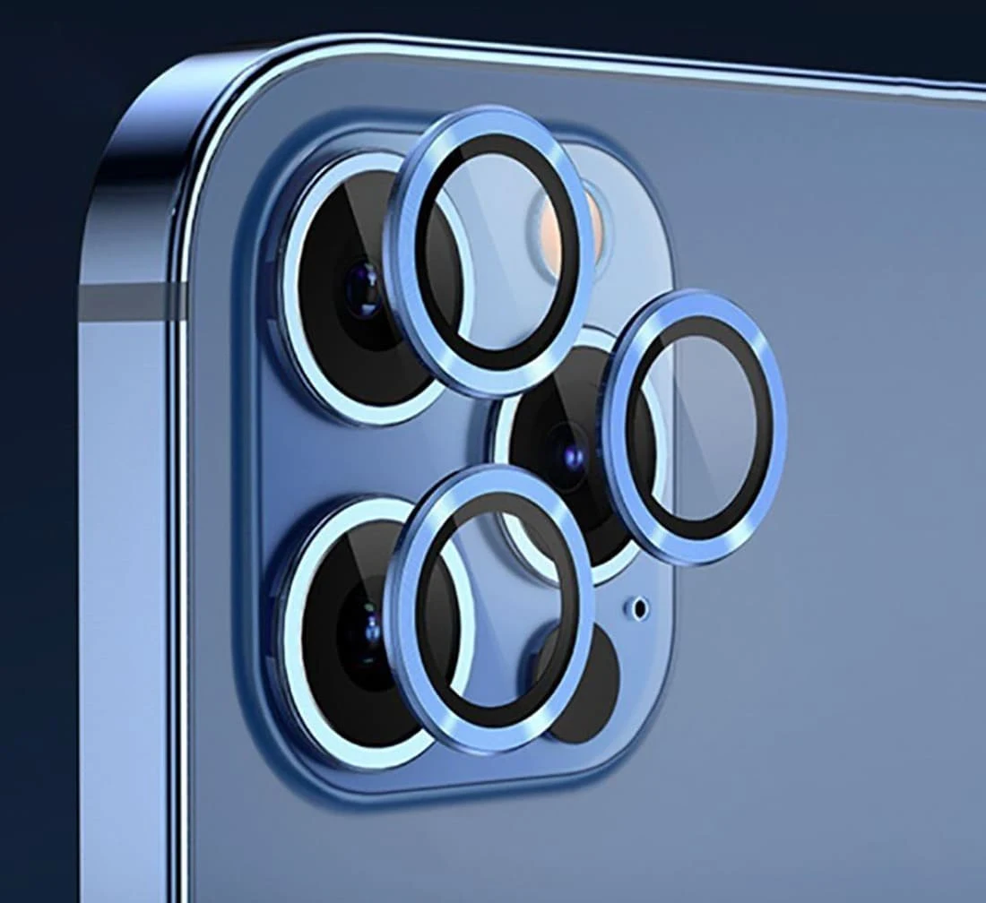 Защитное стекло для камеры iPhone 15 Pro/15 Pro Max SUPGLASS Anti Glare Camera lens glass (XC-31) Титан