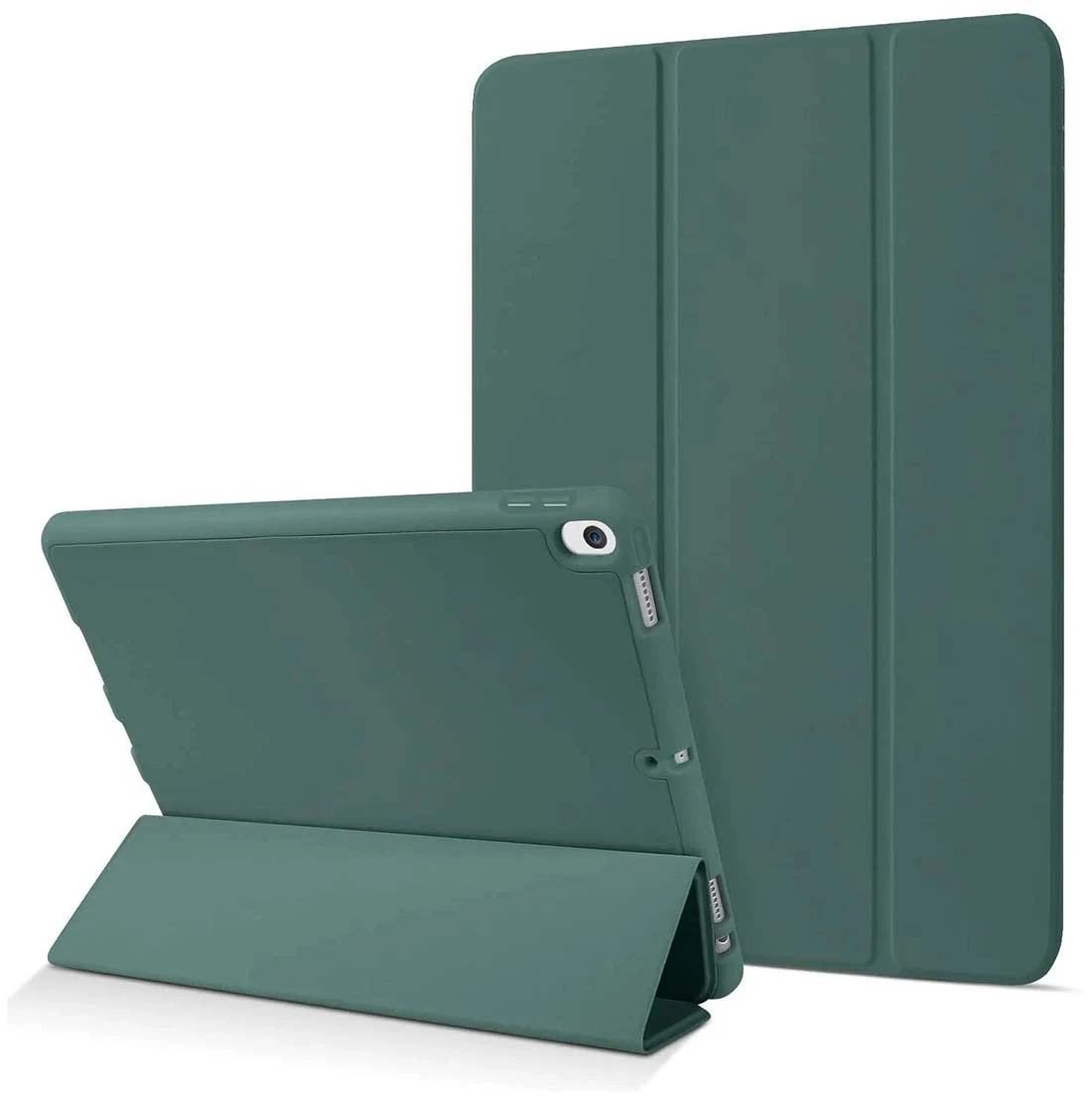 Чехол книжка для iPad Air 11" M2/M3 Gurdini Smart Magnet Series Dark Green, тёмно зелёный