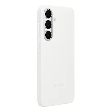 Чехол для Samsung Galaxy S25 Plus Silicone Case Белый