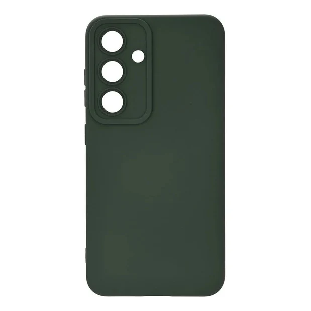 Чехол для Samsung Galaxy S25 Plus Silicone Case Тёмно-зелёный